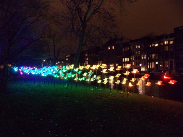 Фестиваль світла в Амстердамі